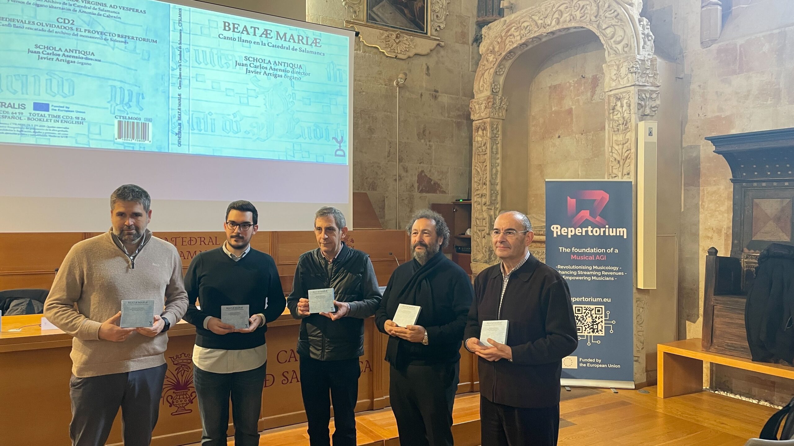 Salamanca Cathedral Releases Gregorian Chant Album as Part of REPERTORIUM Task 2.3 4 IMG 5634 scaled - Repertorium AI will revolutionise music scholarship, enhance streaming revenues, and empower musicians