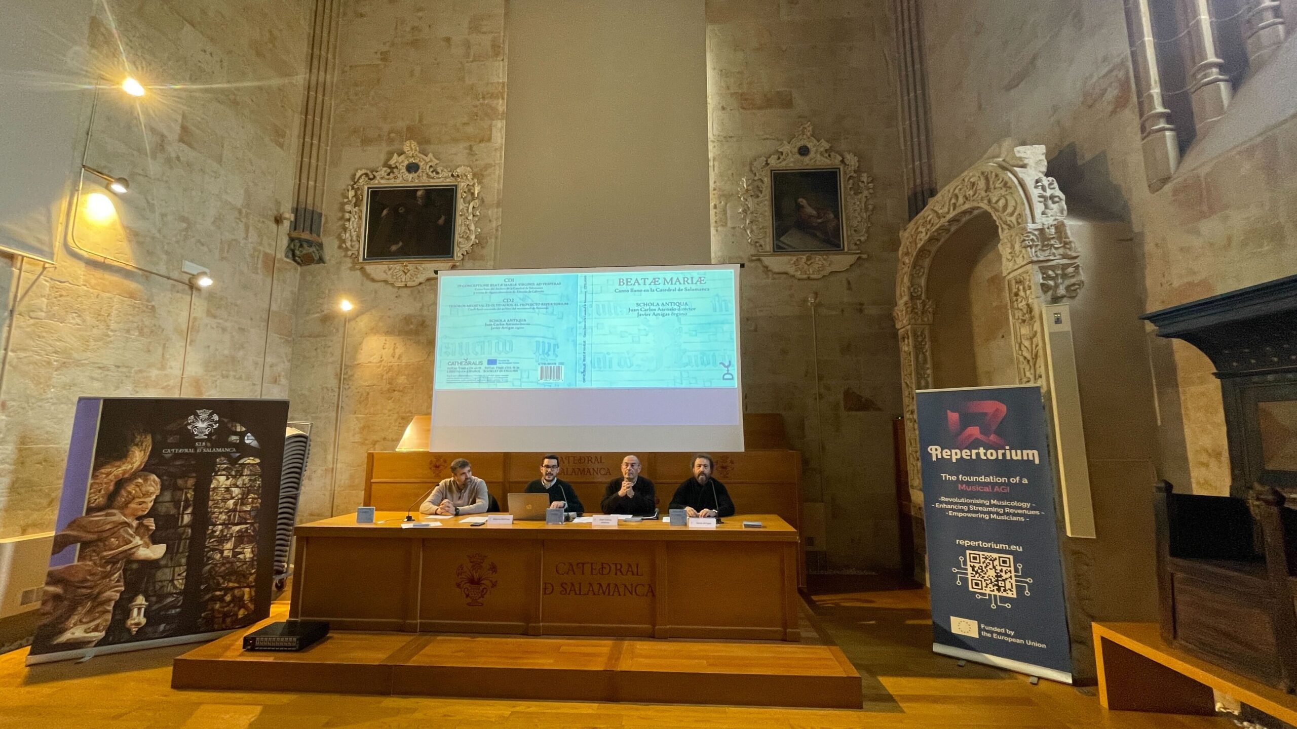 Salamanca Cathedral Releases Gregorian Chant Album as Part of REPERTORIUM Task 2.3 3 IMG 5639 scaled - Repertorium AI will revolutionise music scholarship, enhance streaming revenues, and empower musicians